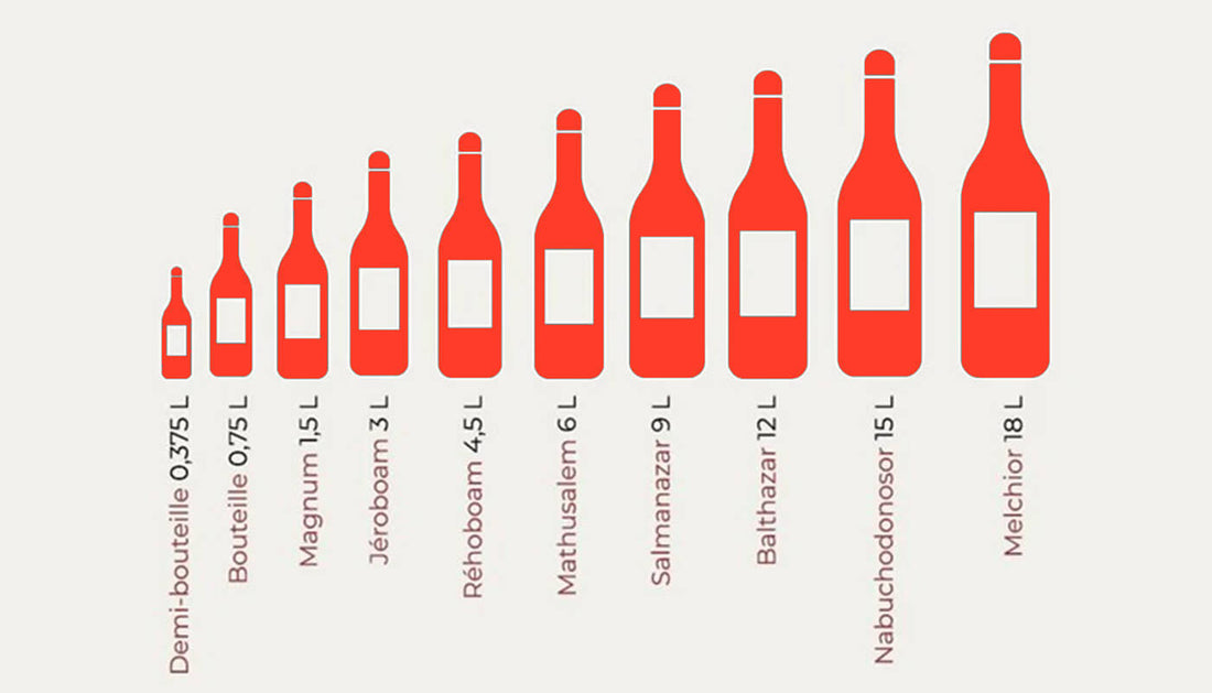 The size guide for wine bottles – theWinefamily.ch