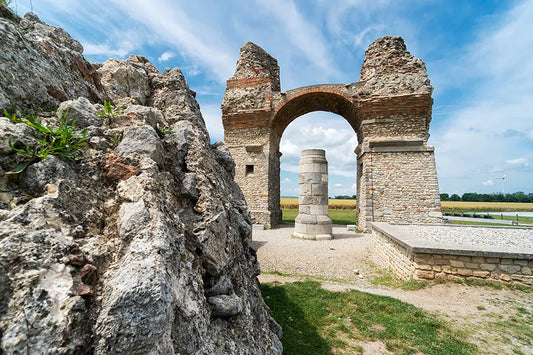 édifice et histoire à dans la ville romaine de Carnuntum