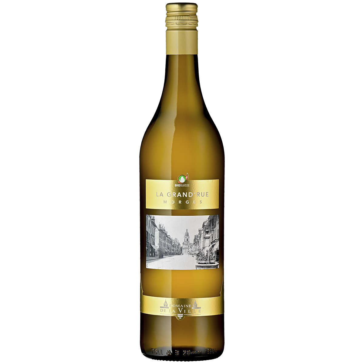 Chasselas Grand'Rue vin bio suisse Domaine de la Ville de Morges