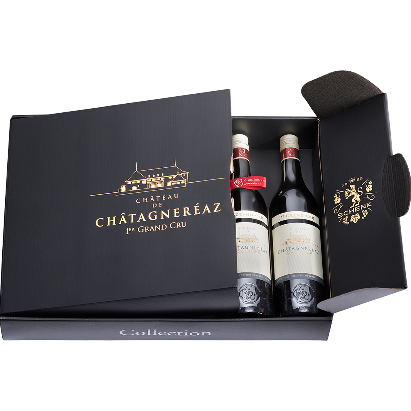 Château de Châtagneréaz Box of 6 vintages 2013-2018