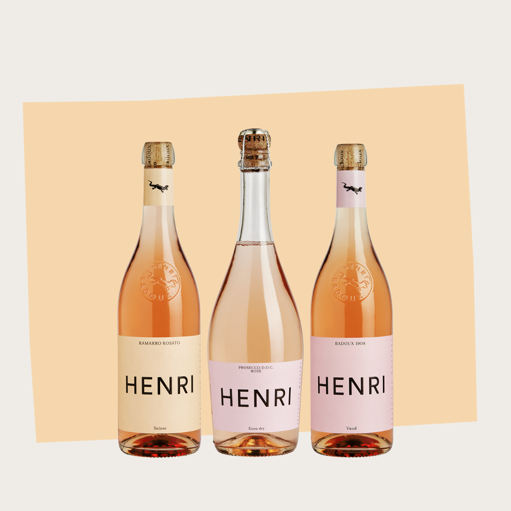 Carton découvertes : Henri Mix Rosé (3 bouteilles)
