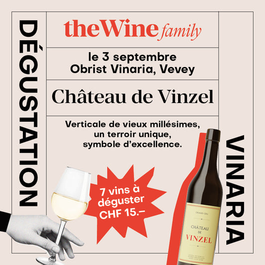 Degustation Vinaria - Château de Vinzel